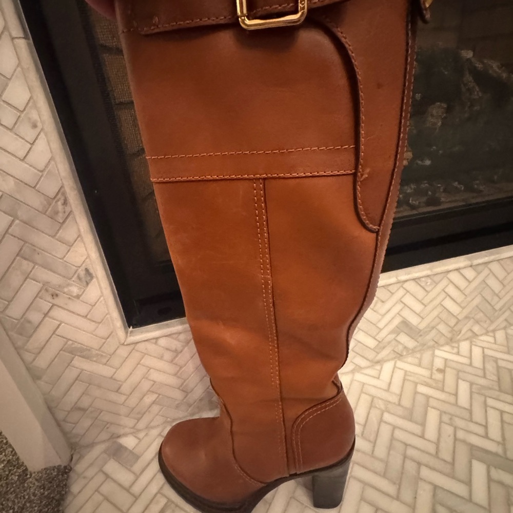 Tory Burch Brown Heeled Boots- 6.5.  Like new! - Picture 15 of 15